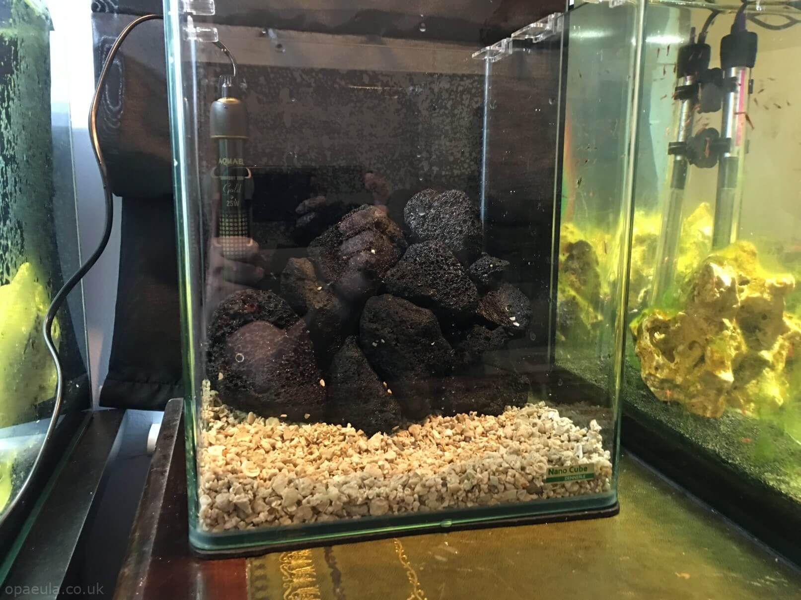 Reposition lavarocks for heater #01